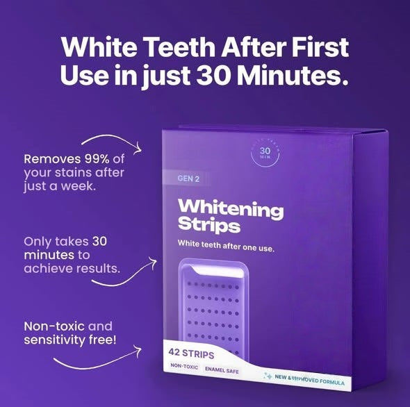 Purple Smile Boost Whitening Strips